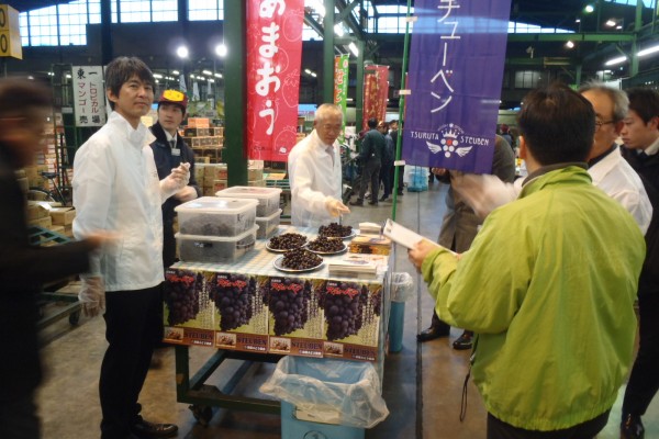 東京都でスチューベンのトップセールスを行いました