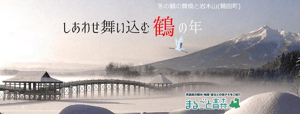 冬の鶴の舞橋_まるごと青森