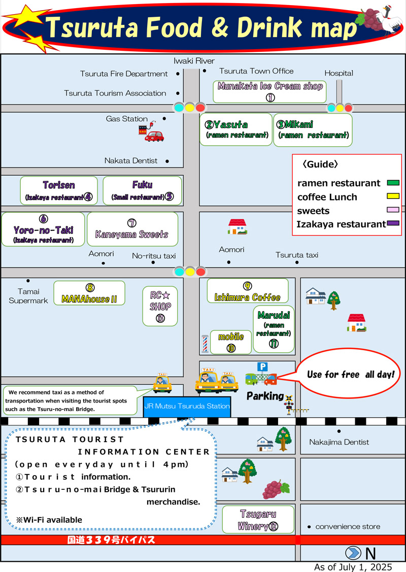 Food Crawl Map Food Crawl Map